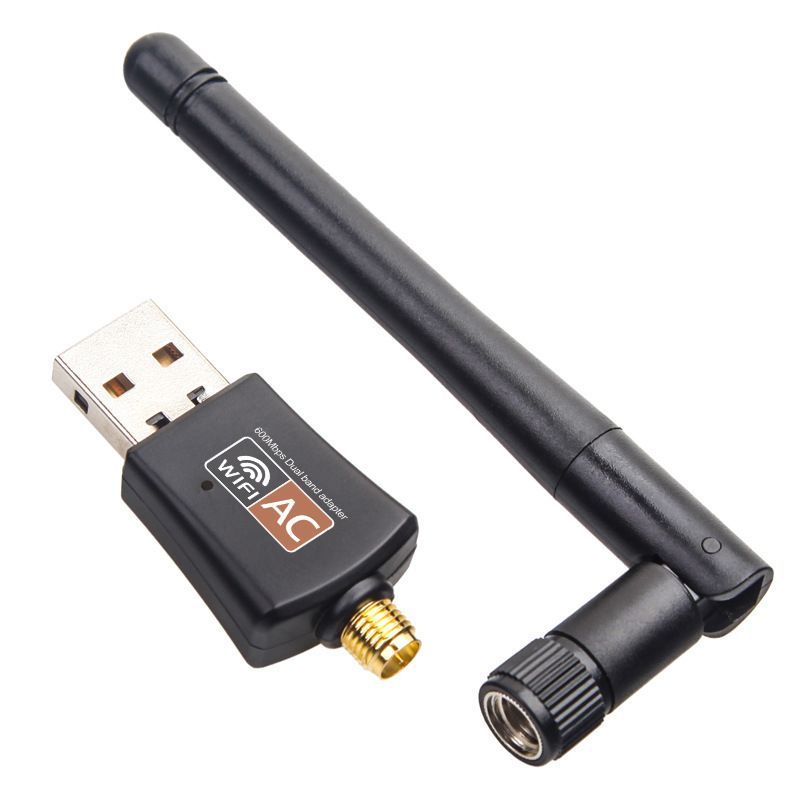 600 Mbps Wireless USB Adapter Dongle Dual Band Network LAN Card Wifi Adapter