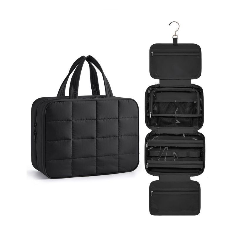 Hanging Travel Toiletry Bag Earrings Organiser Jewellery Bag Travel Organizer