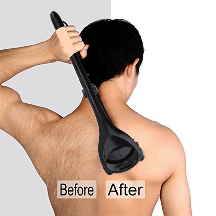 Foldable Dual Blade Back Shaver