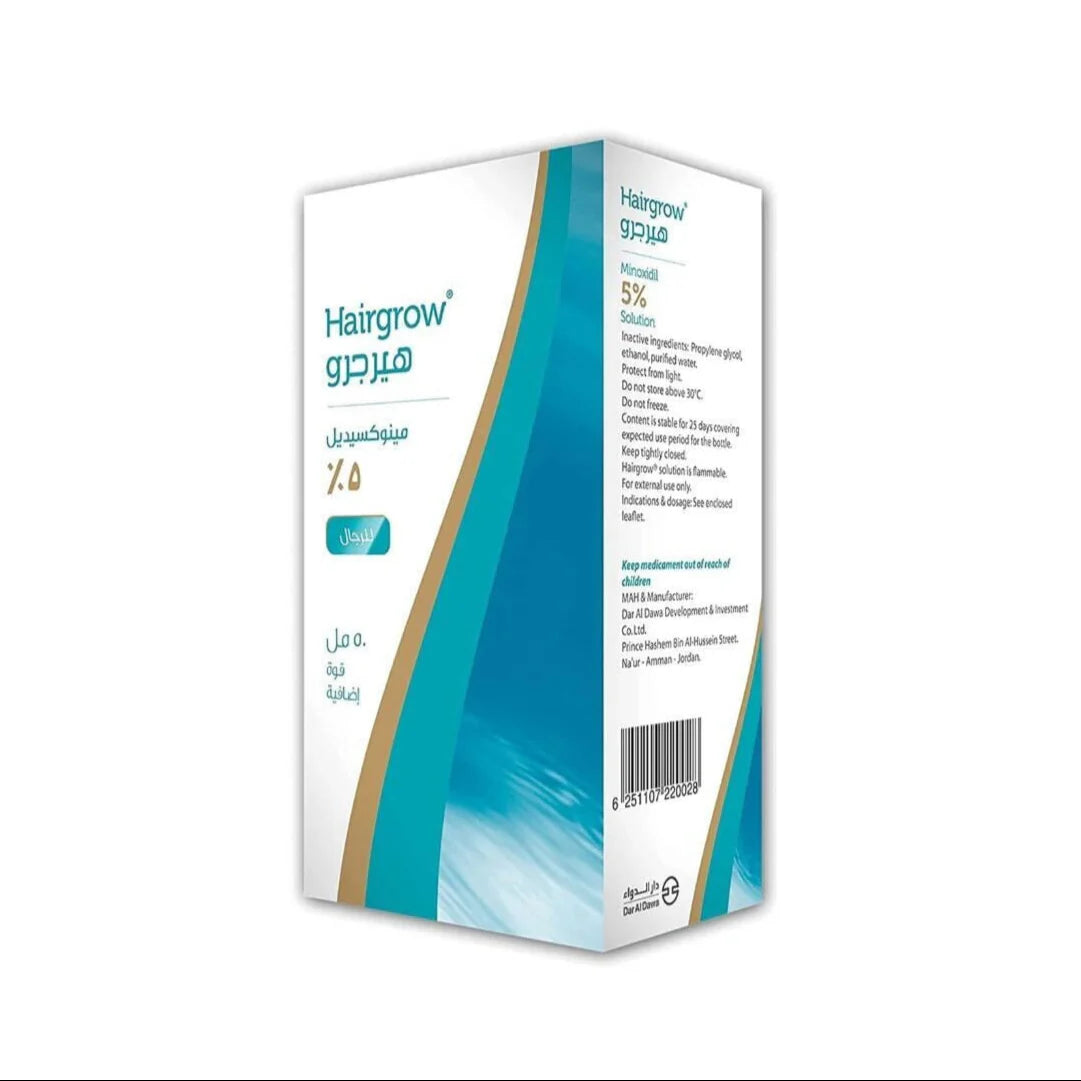Dar Al Dawa Hairgrow 5% minoxidil 50ml
