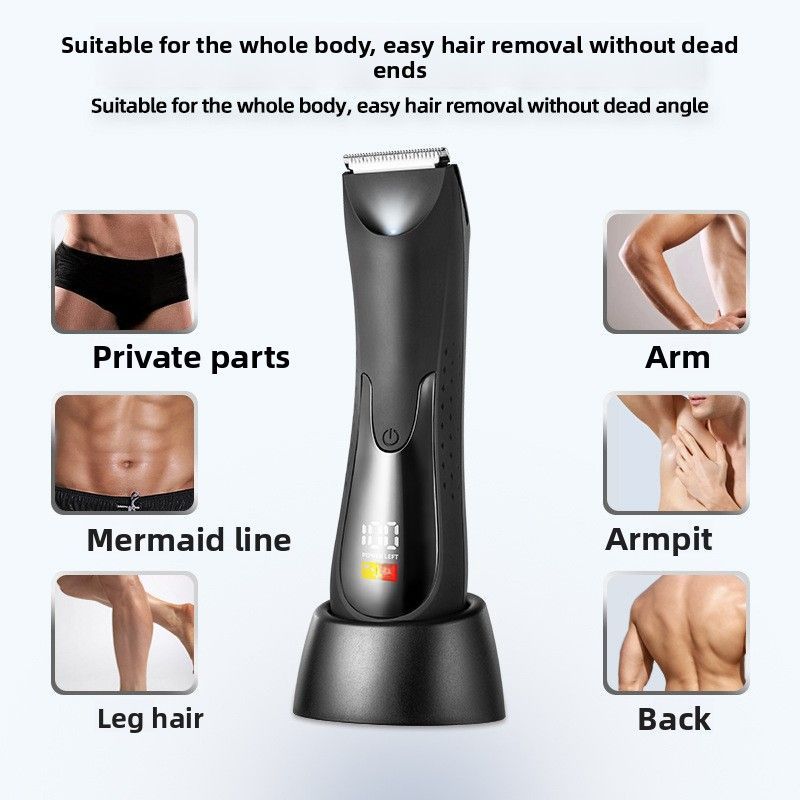 USB Nose Hair Trimmer with Stainless Steel Blade