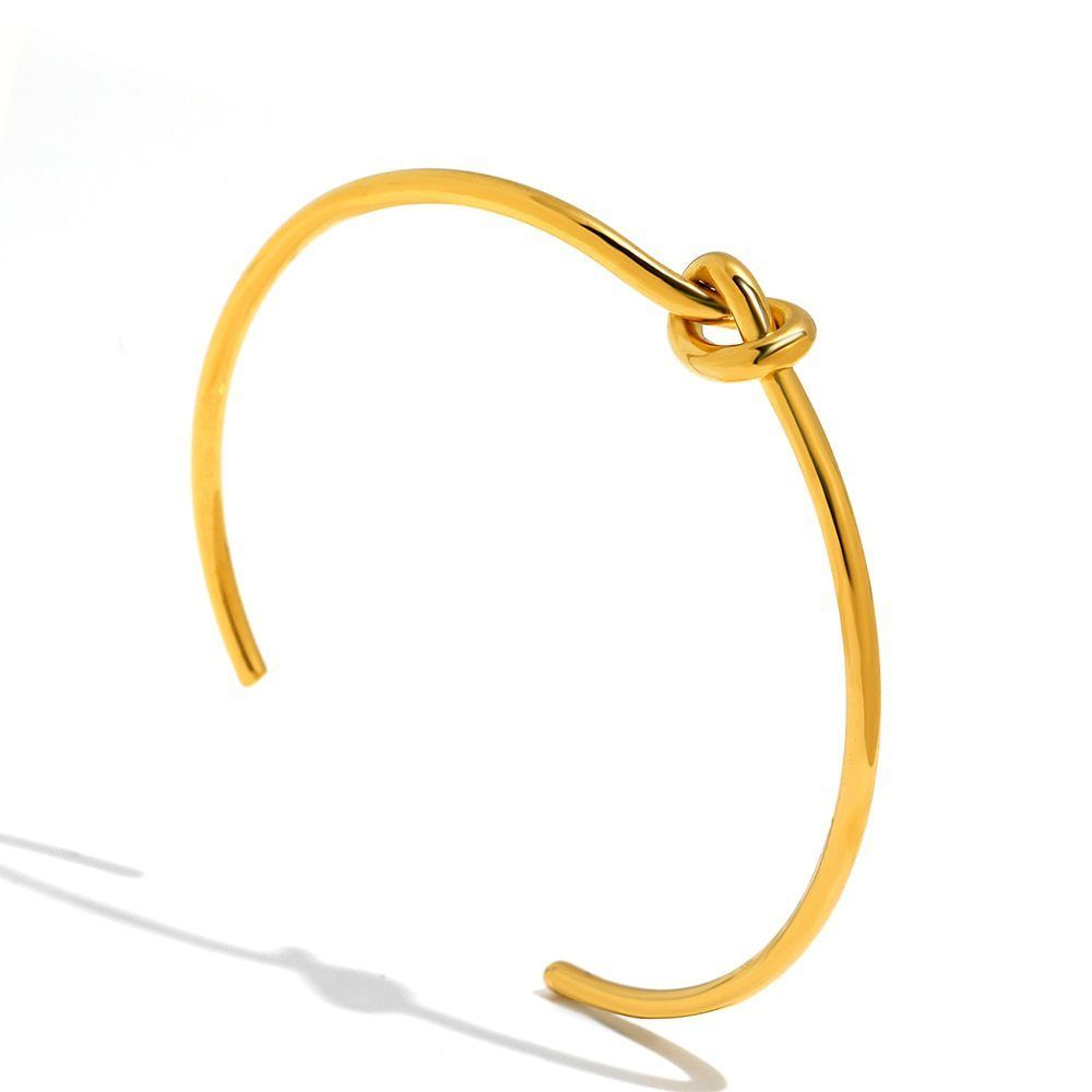Open Knot Cuff Bangle Bracelets for Women Fashion Jewelry