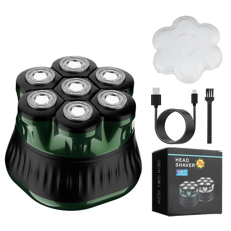 7-Head Magnetic Electric Shaver