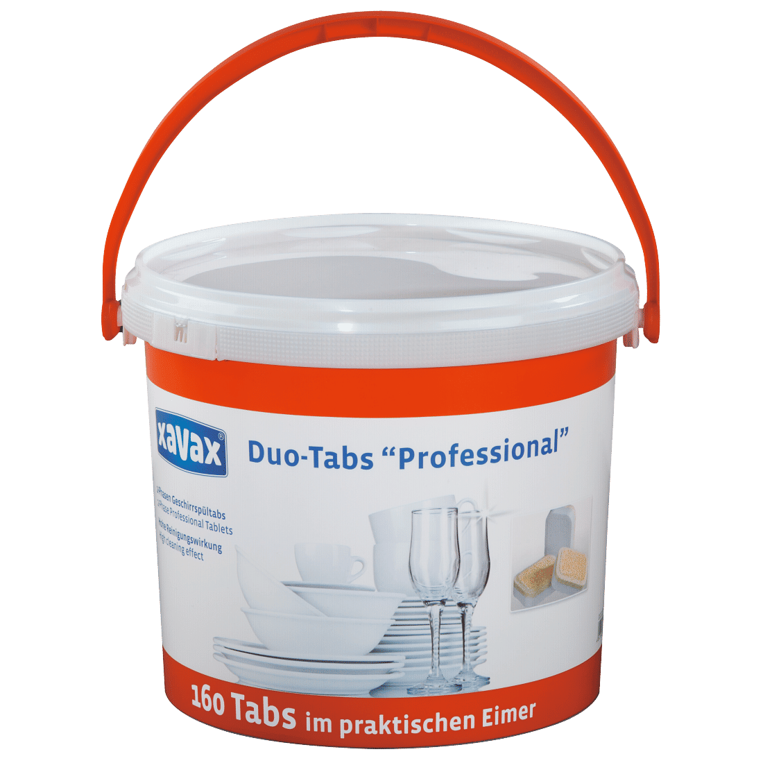 XAVAX 111735 2-Phase Pro Tabs for Dishwashers, 160 Tabs