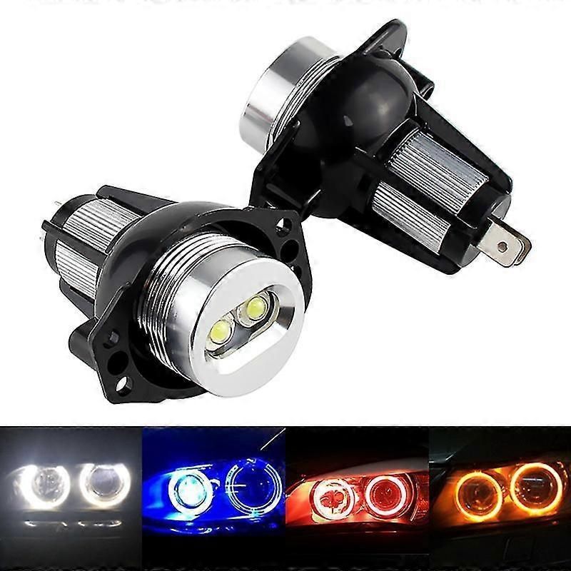 2pcs X Canbus 10w Led Angel Eyes Marker Lights Bulbs Error Free White/red/blue for BMW E90 E91 3 Series 325i 328i 335i 2006-2008