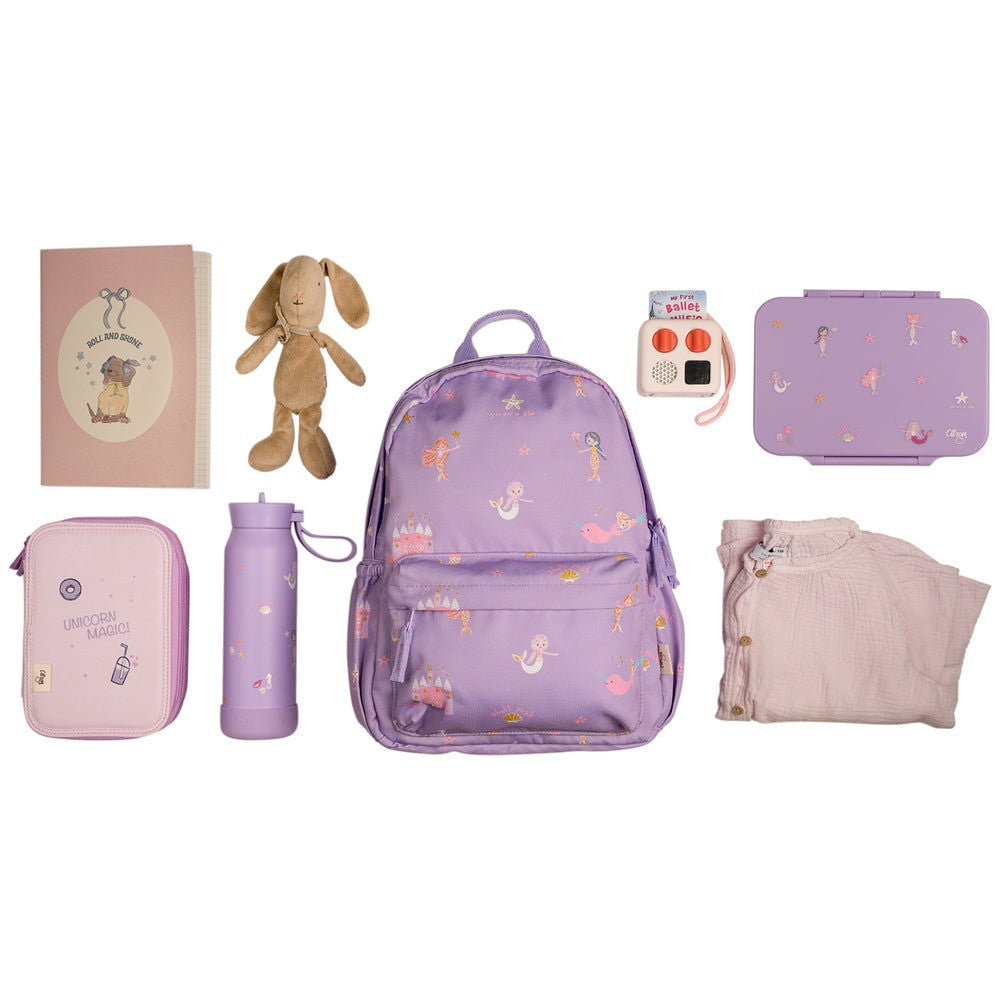 Citron Medium Backpack - Mermaid