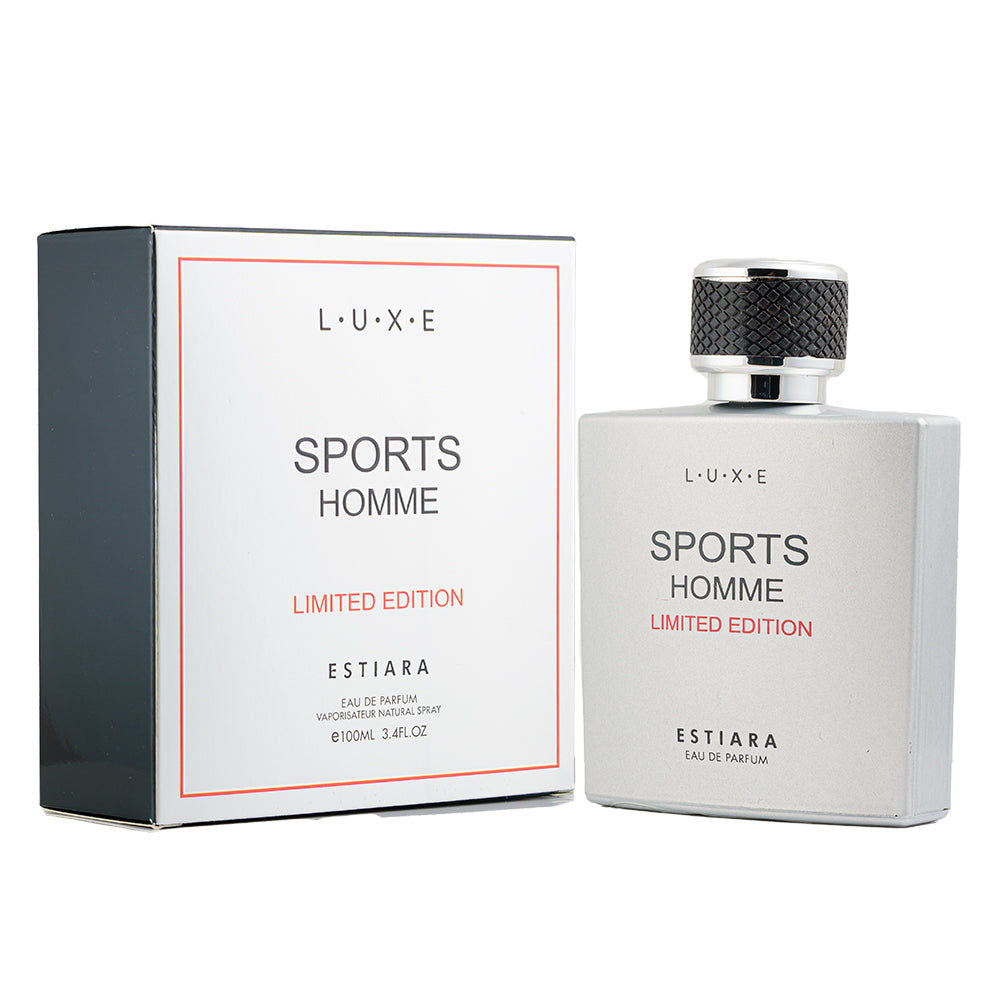 Estiara Luxe Men Perfumes, Sports Homme Limited Edition, 100ml