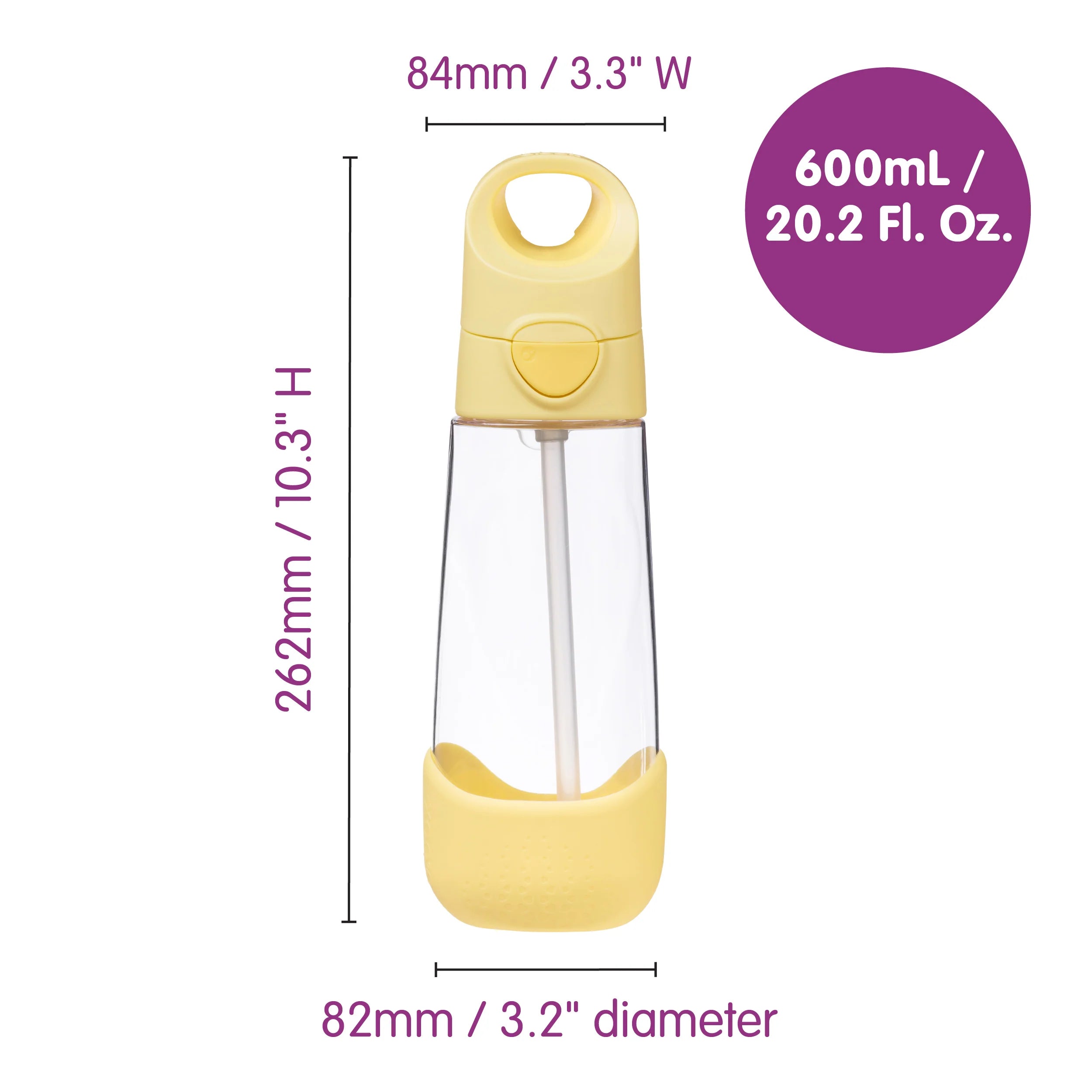b.box Tritan Drink Bottle 600ml - Batman