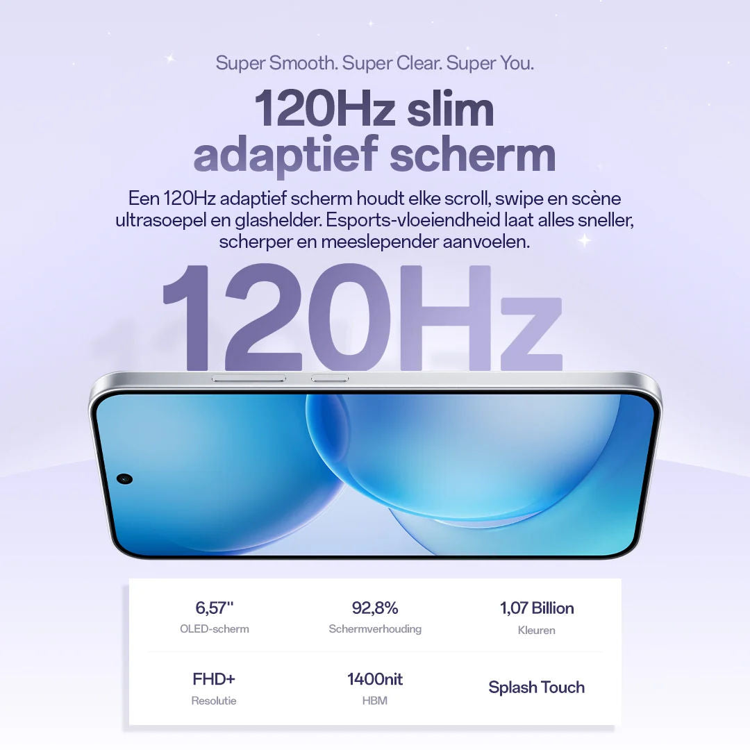 OPPO Reno 16F 5G Smartphone, 8GB RAM, 256GB Storage