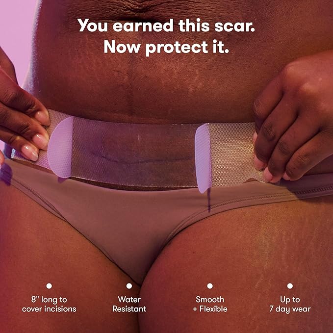 Frida Mom C-Section Silicone Scar Patches - 6 pcs