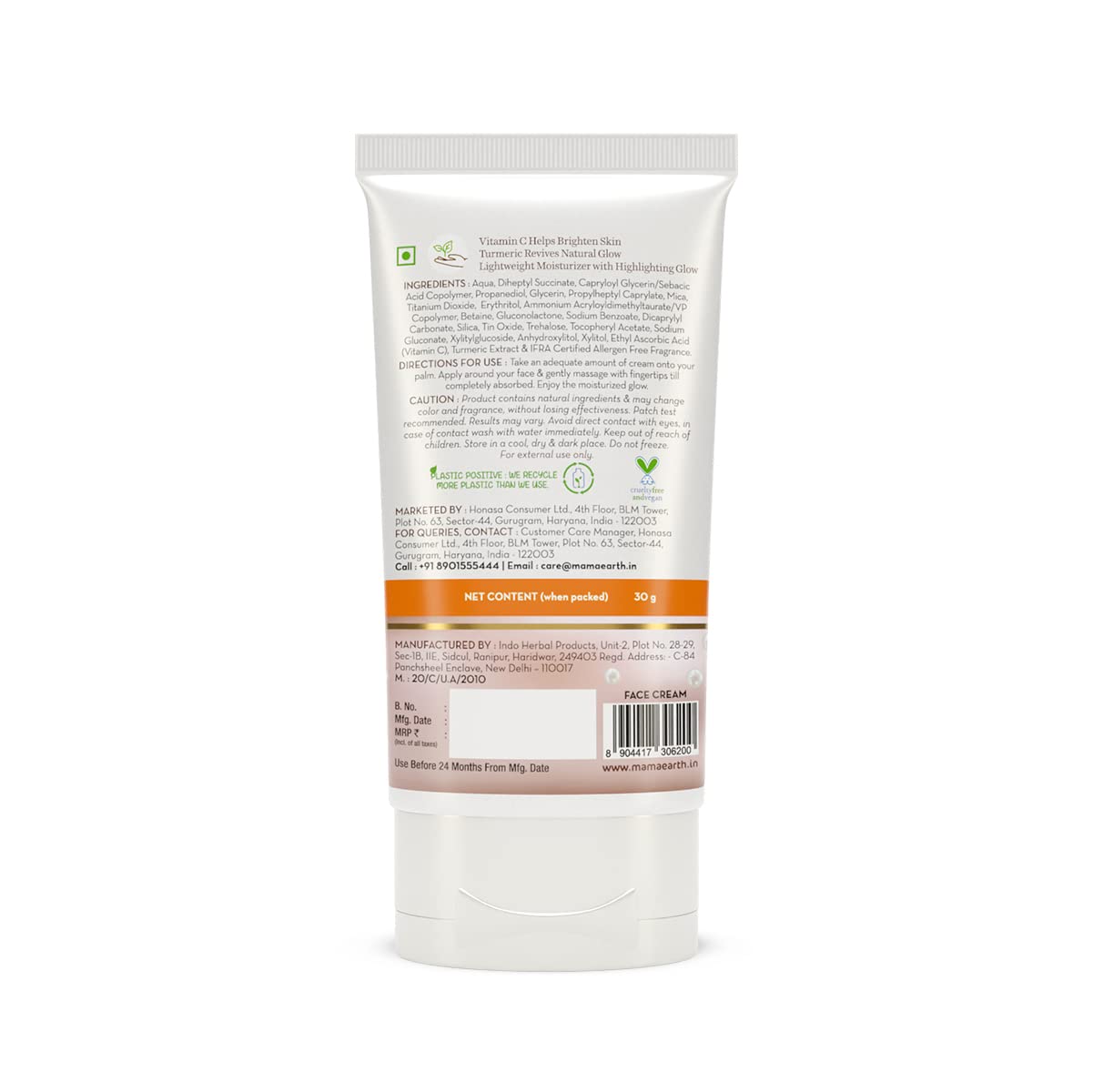 Mamaearth Vitamin C Daily Glow Lumi Cream 30 g