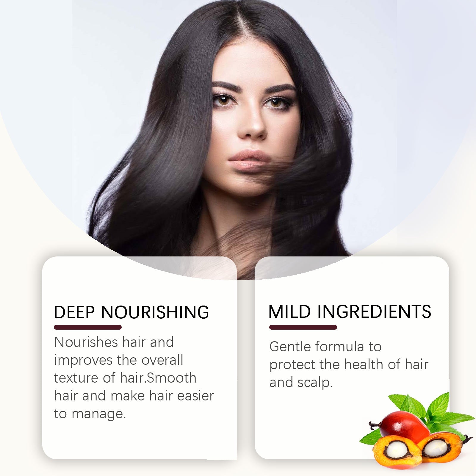 Batana Oil Conditioner, Strong and Full Hair, Nourishing Frizz Control, Volumizing Hair Care ,100ml