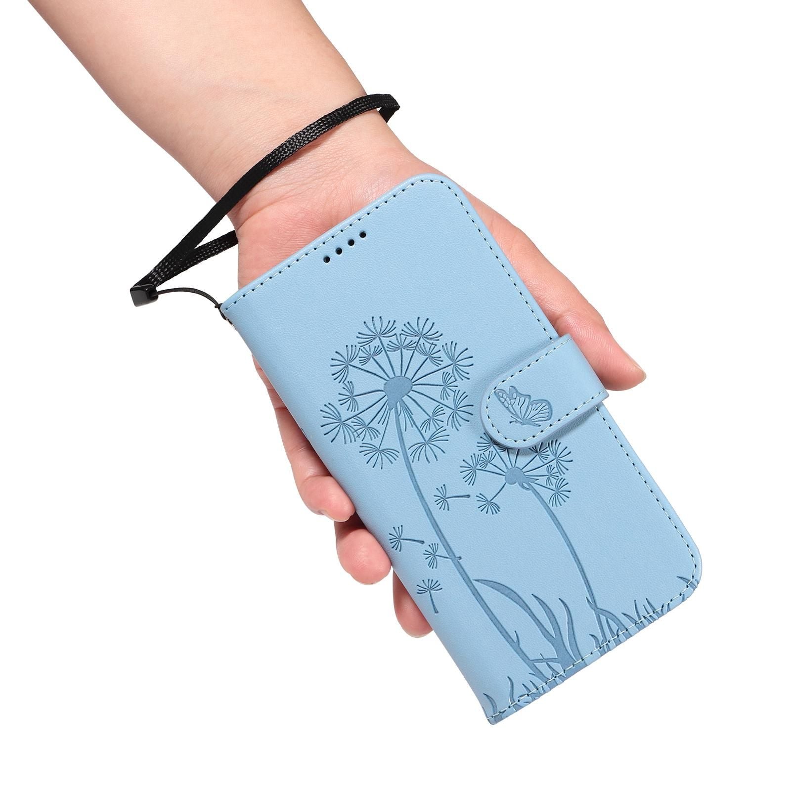 Dandelion Embossed Leather Case For OnePlus 13