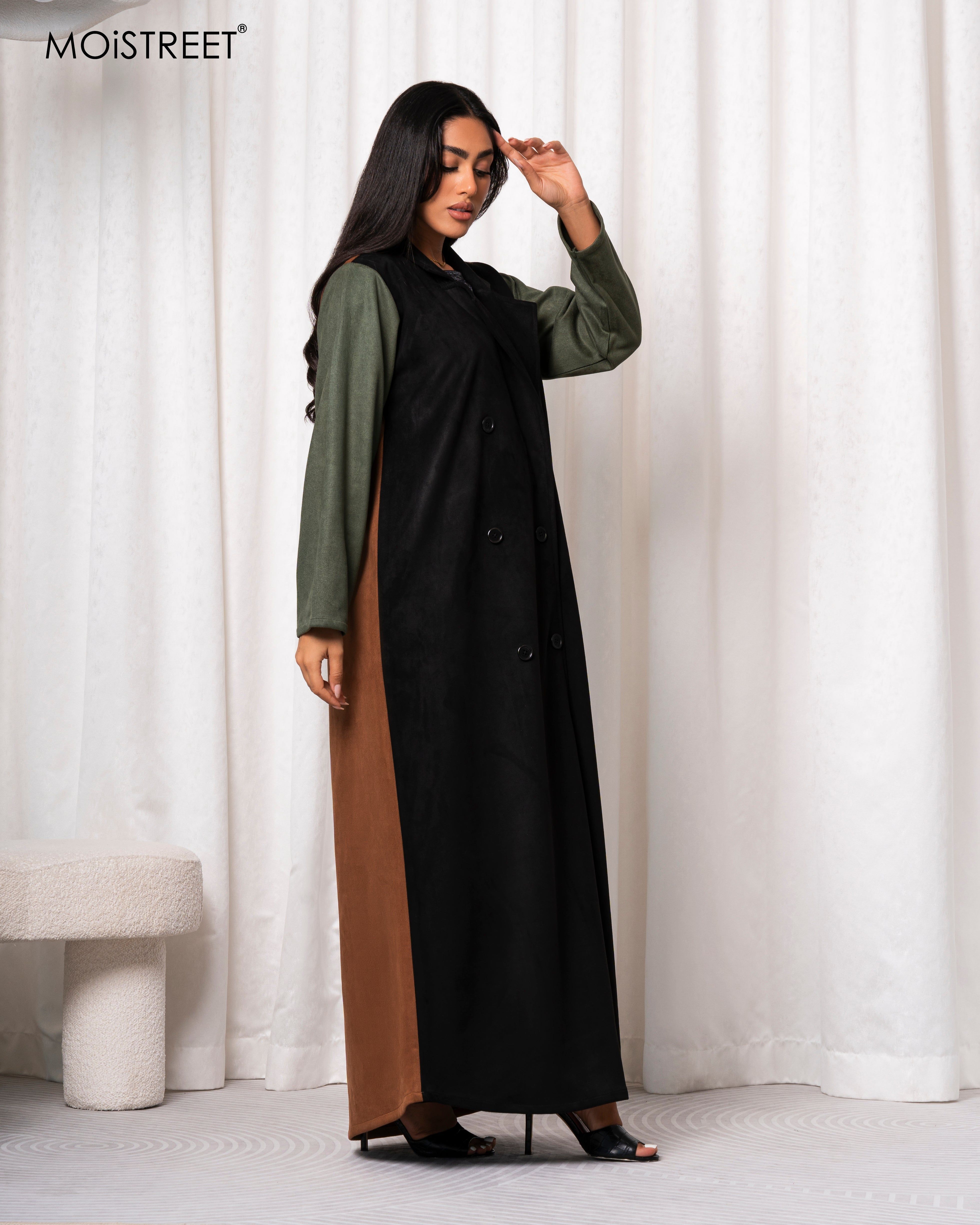 MOiSTREET Handmade Barbie Crepe Abaya