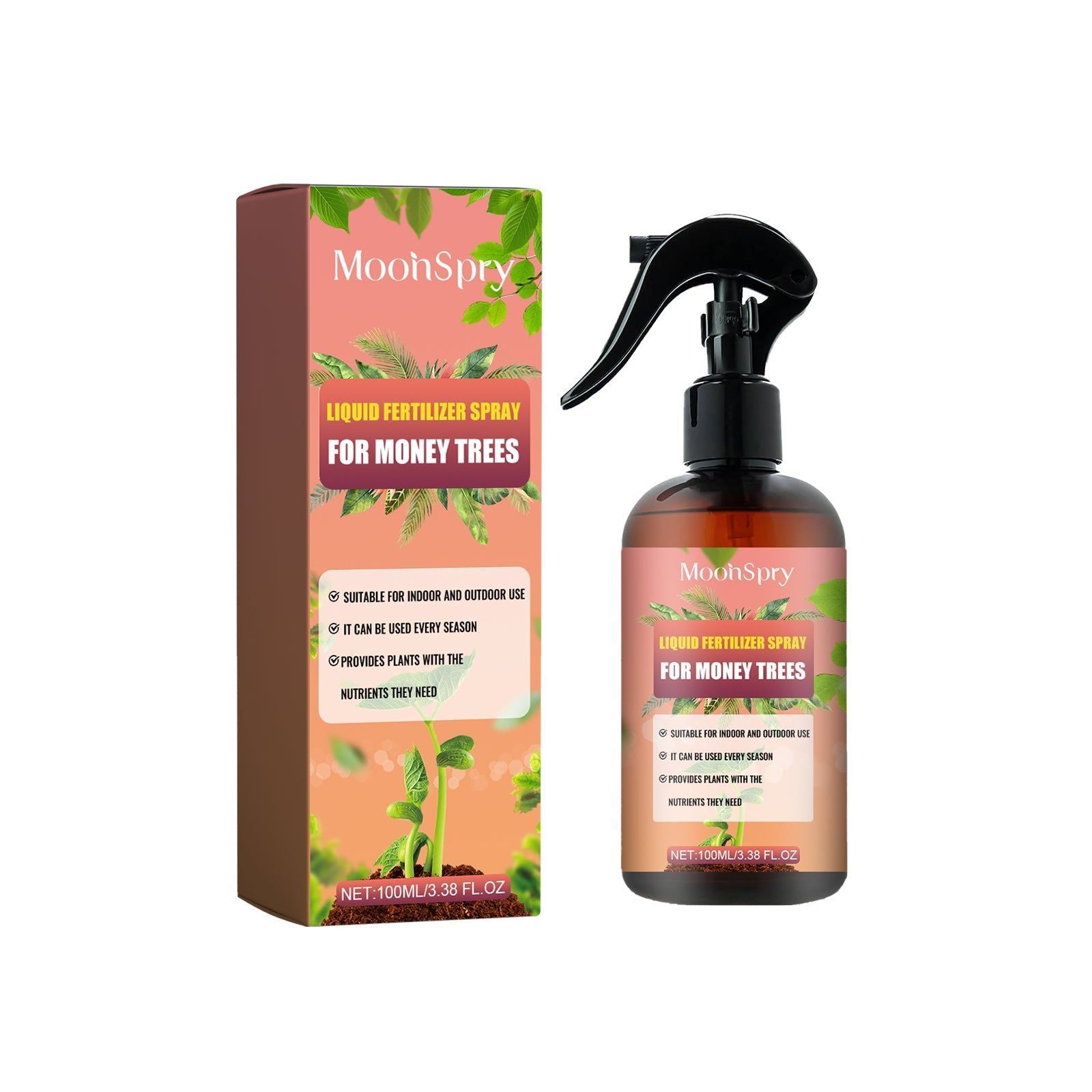 Boost Plant Growth with Premium Liquid Fertilizer, Nutrient Solution for Healthy Roots ,100ml