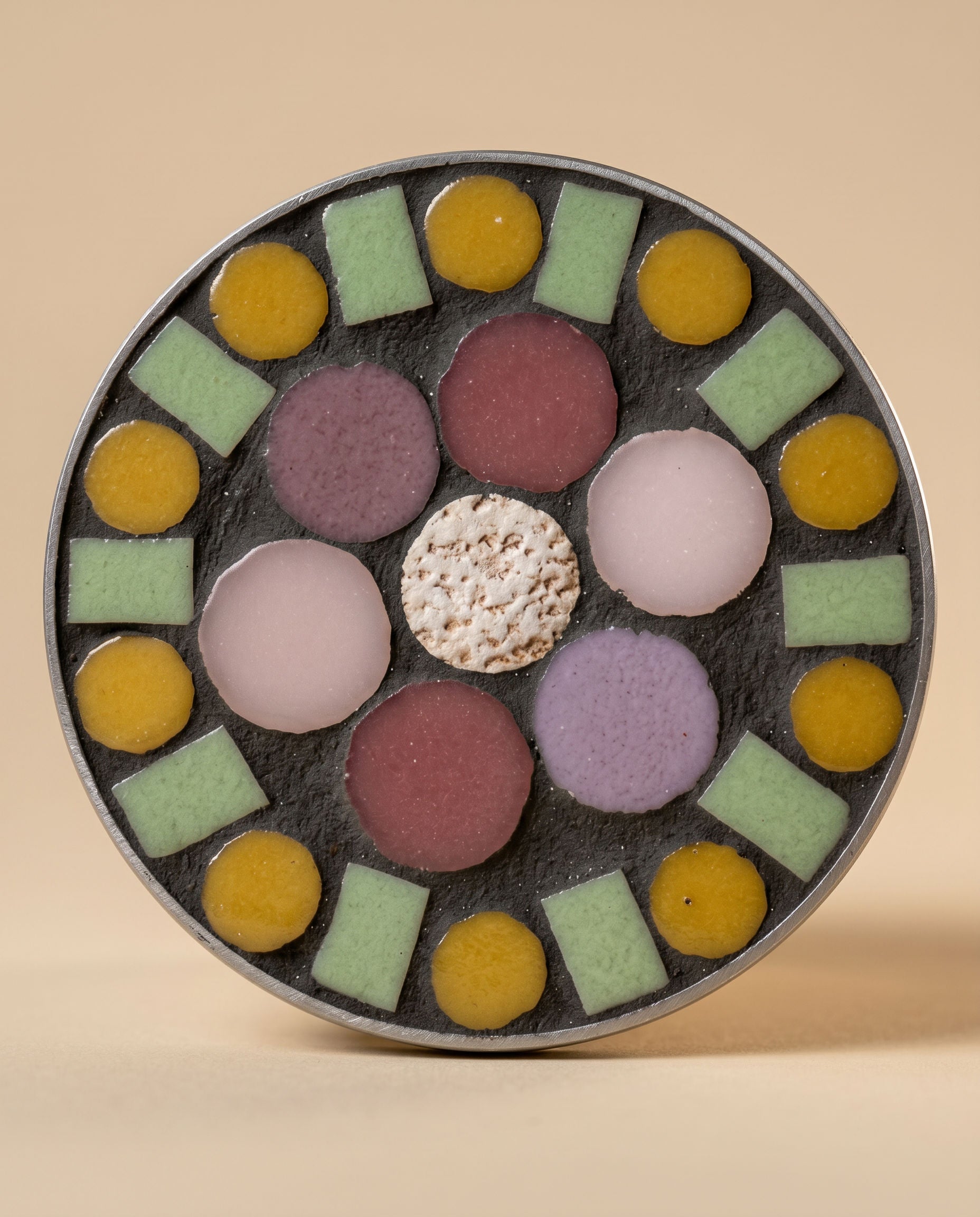 Dana Adada Glass Scented Mosaic Candle
