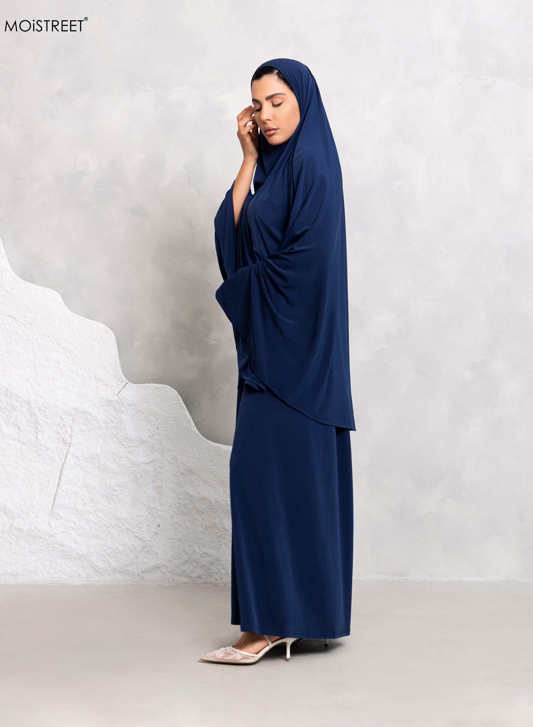 MOiSTREET Prayer Set Premium Jersey Navy