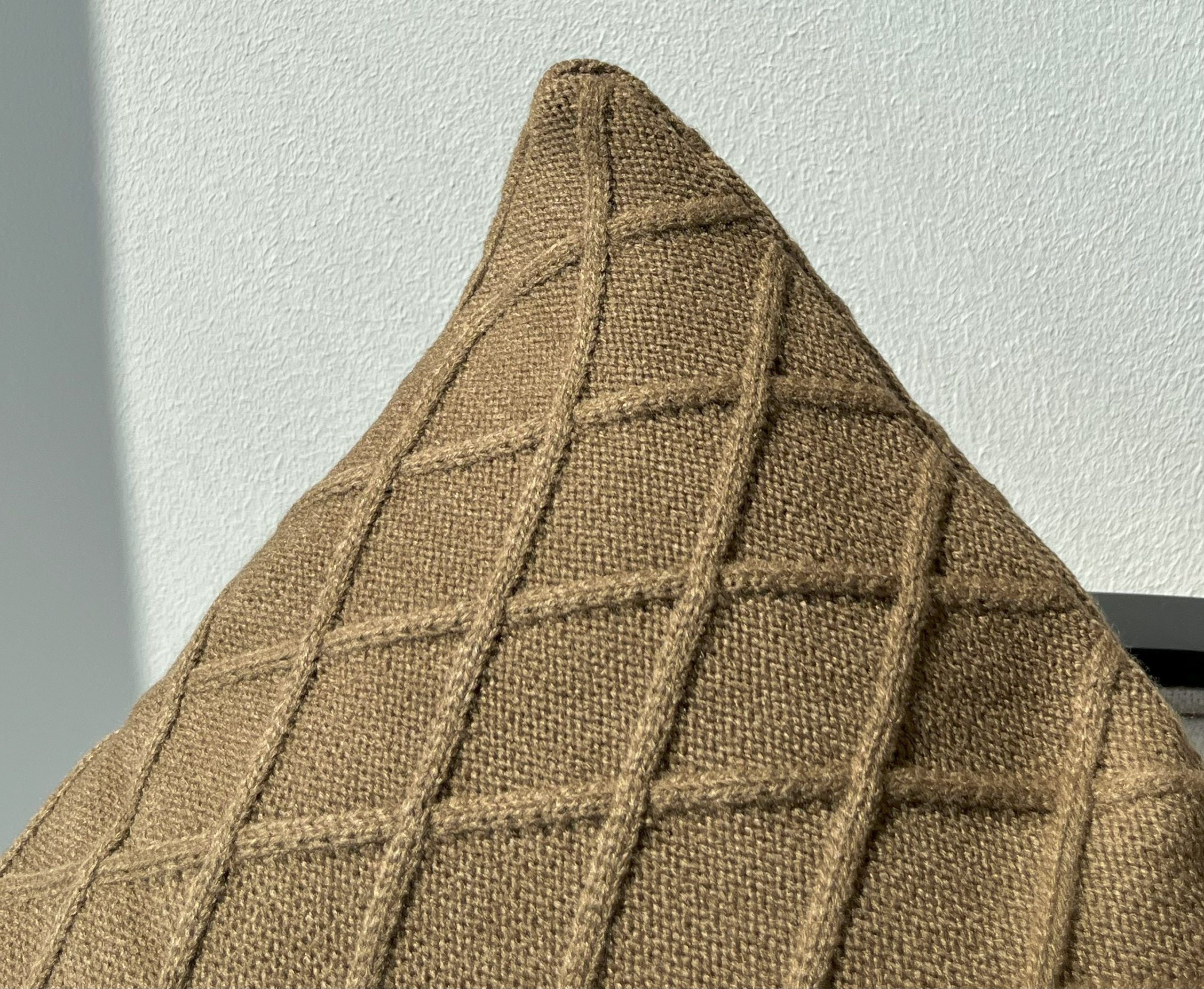 Textured Embroidered Decorative Cushion Cover