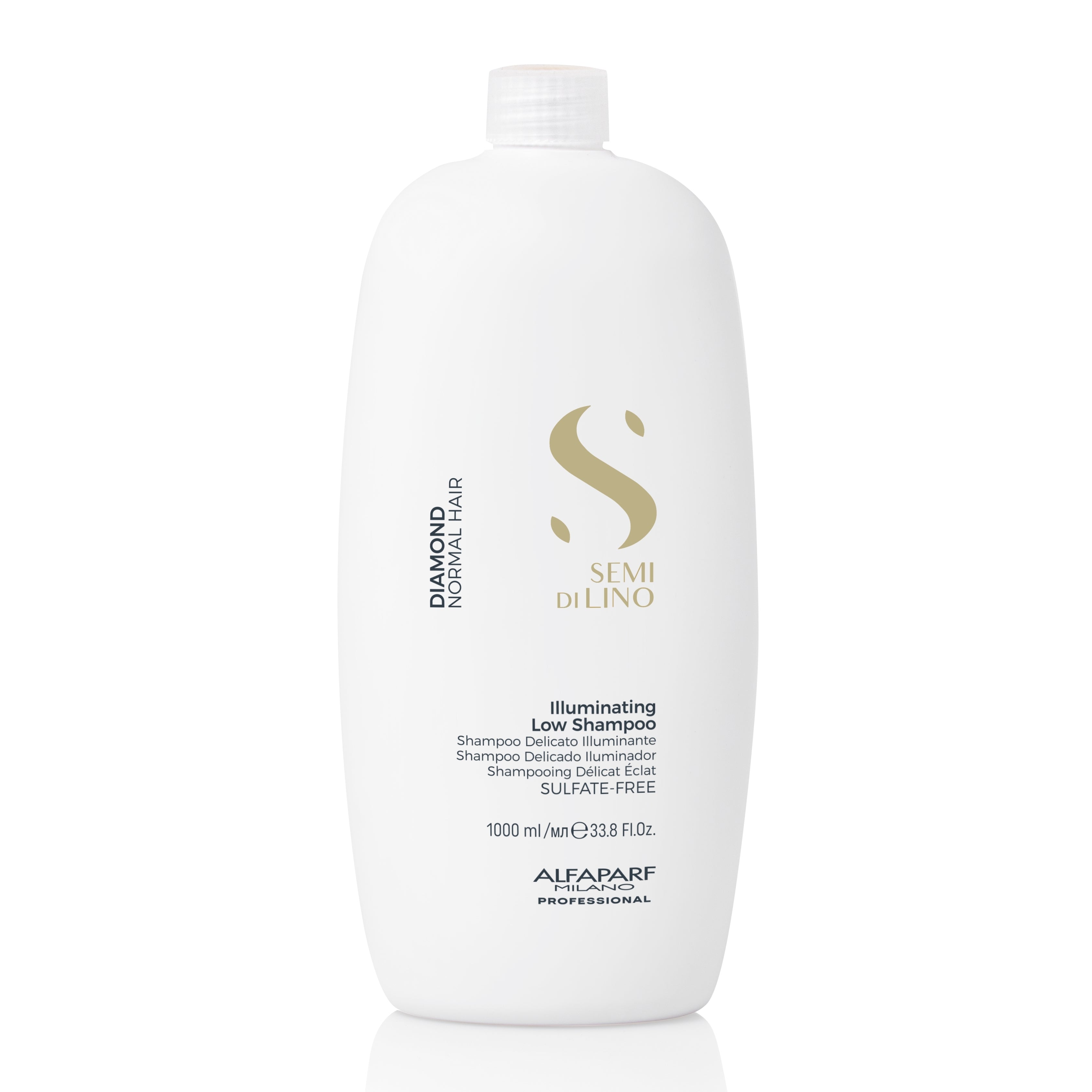 Alfaparf Milano Semi Di Lino Diamond Shine Illuminating Low Shampoo - Sulfate Free 1000 ml