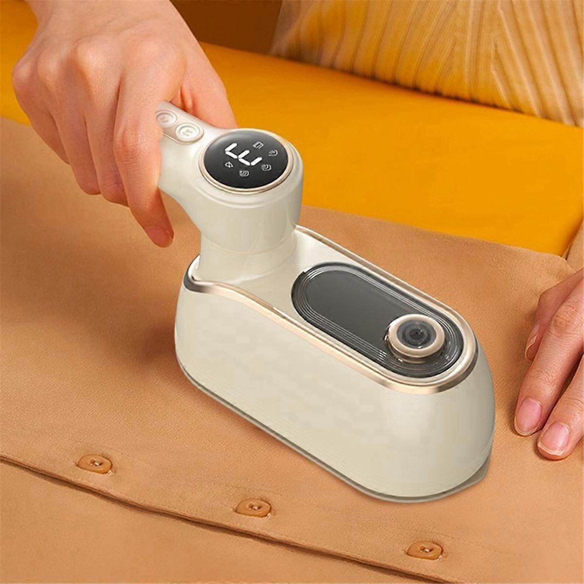 Portable Travel Steamer Iron, 1200W Handheld with LCD Display