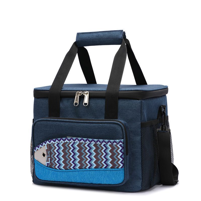 EVA Insulated Lunch Bag Waterproof Cooler Tote with Shoulder Strap