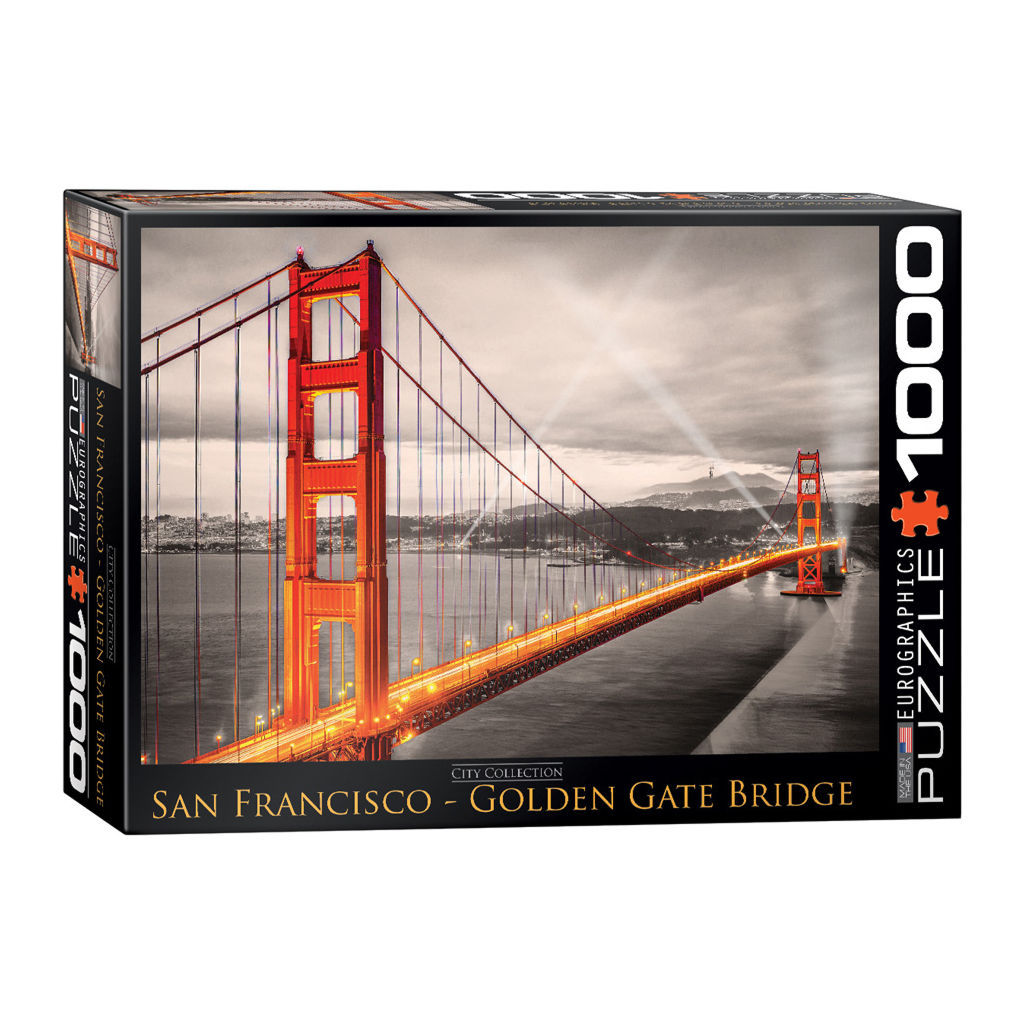 San Francisco Golden Gate Bridge 1000 Piece Puzzle