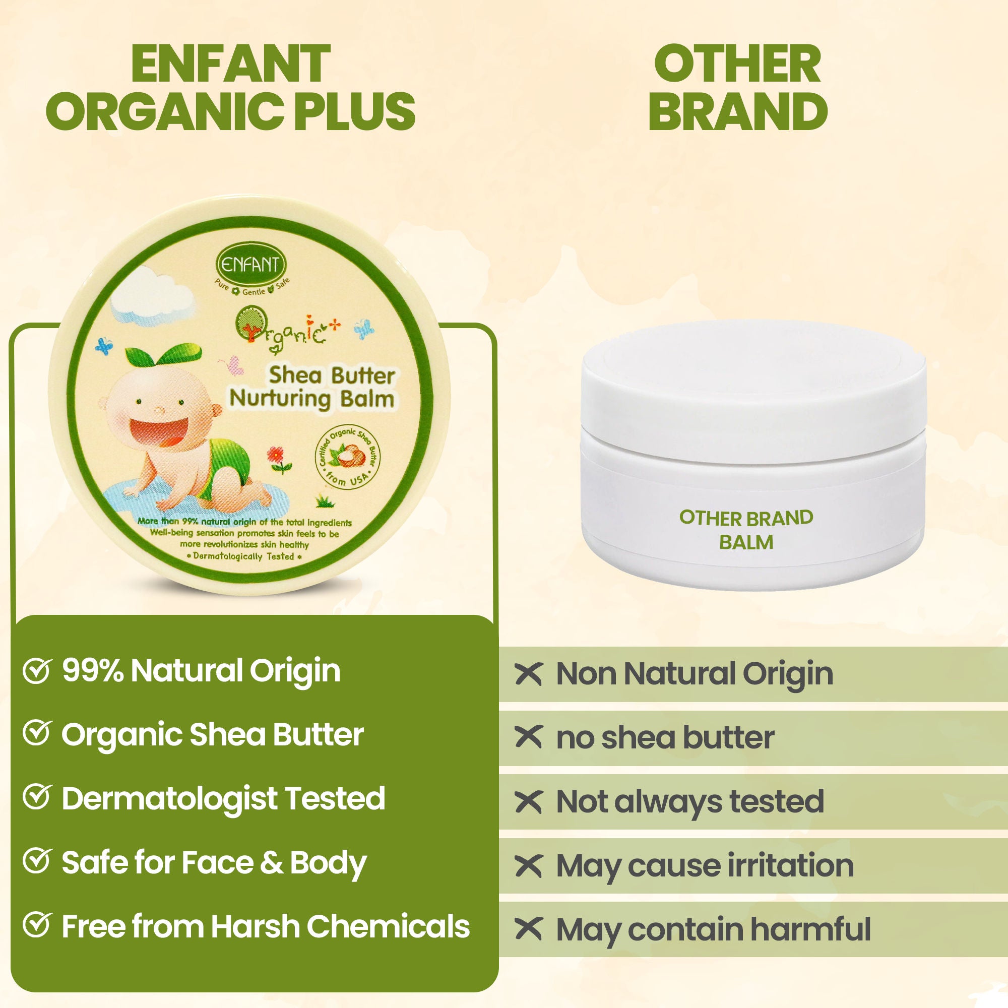 Diaper Shea Butter  Nurturing Baby Balm