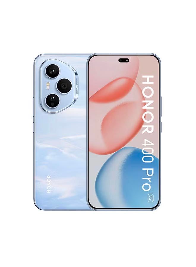 Honor 400 Pro 5G Dual SIM Tidal Blue 12GB RAM 512GB- Middle East Version