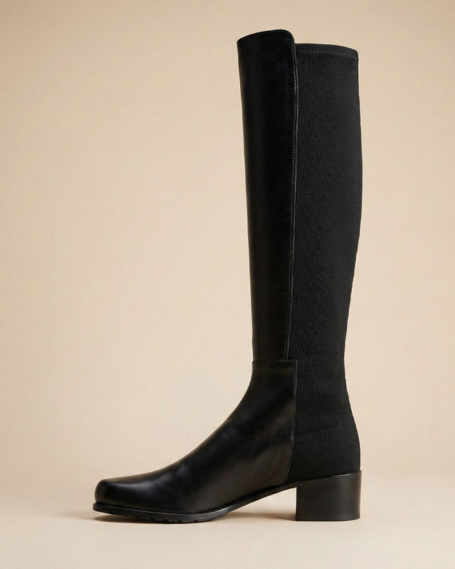 Stuart Weitzman mezzamezza black boots
