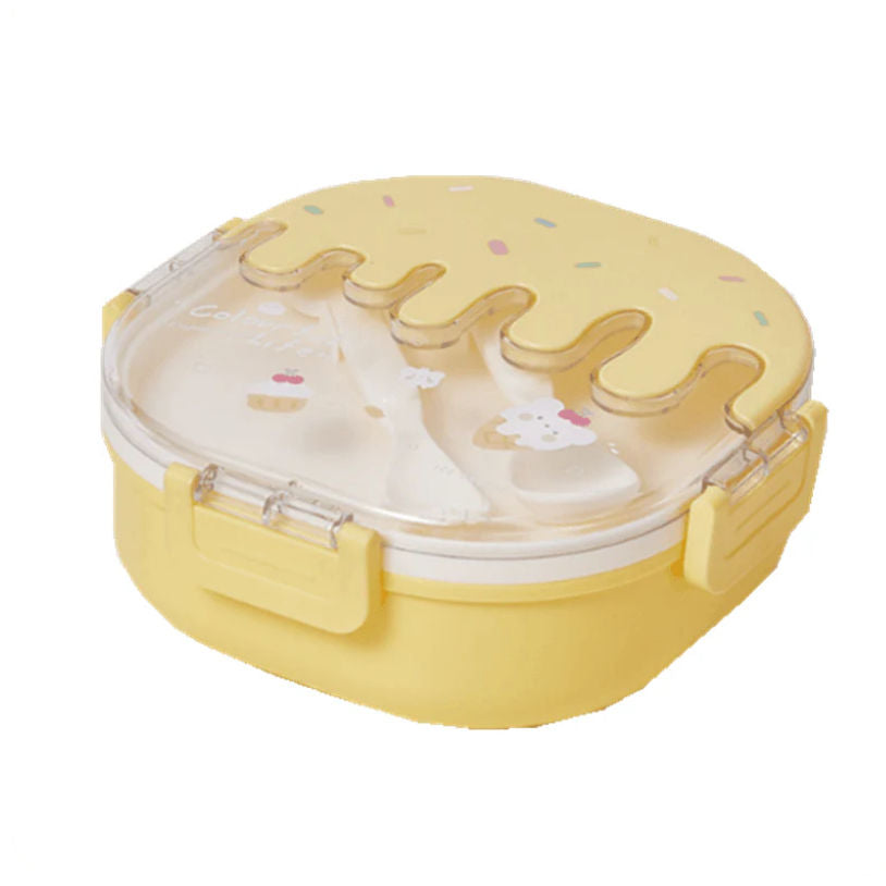 Twisoo Lunch Box Stainless Steel with Cutlery