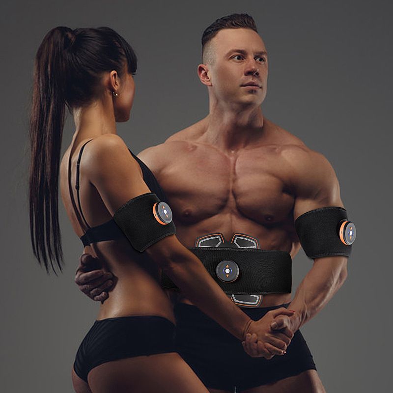 Abdominal Muscle Stimulator Trainer EMS Fitness Equipment Training Gear For Gym