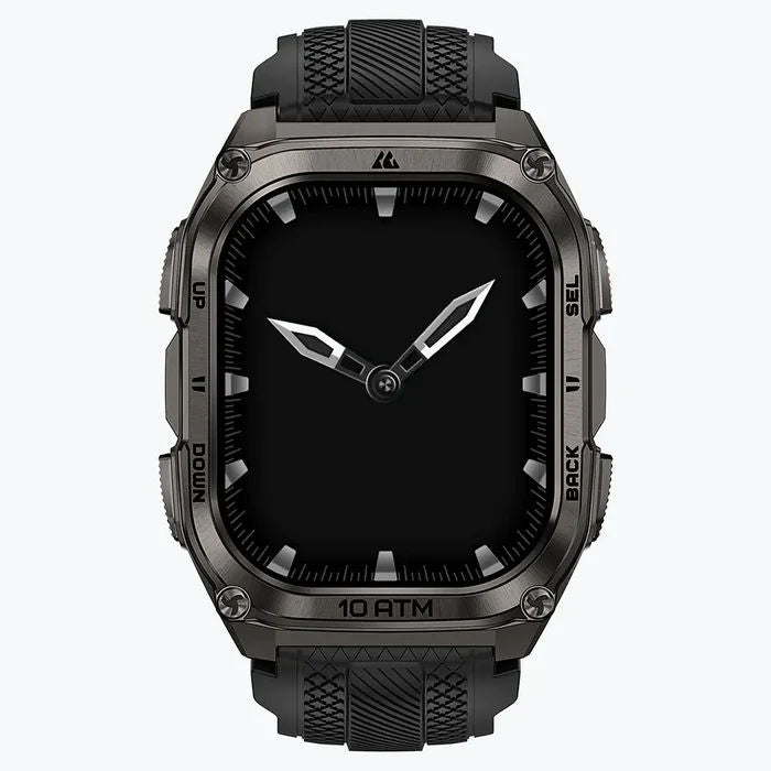 KOSPET TANK M4 Rugged GPS Smartwatch with 1.96” AMOLED Display, Dive Modes, Bluetooth Calling & 10ATM Waterproof