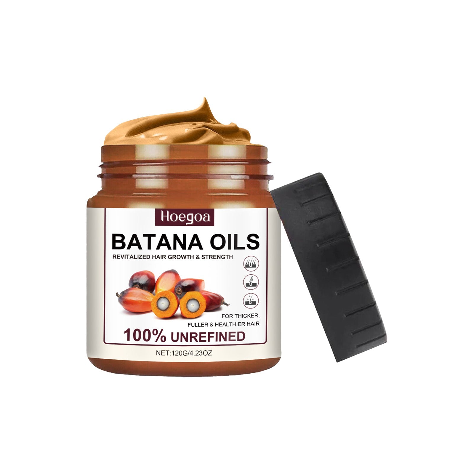 Batana Oil Hair Care Cream, Nourishes, Restores, Brightens, Frizz Control ,120g
