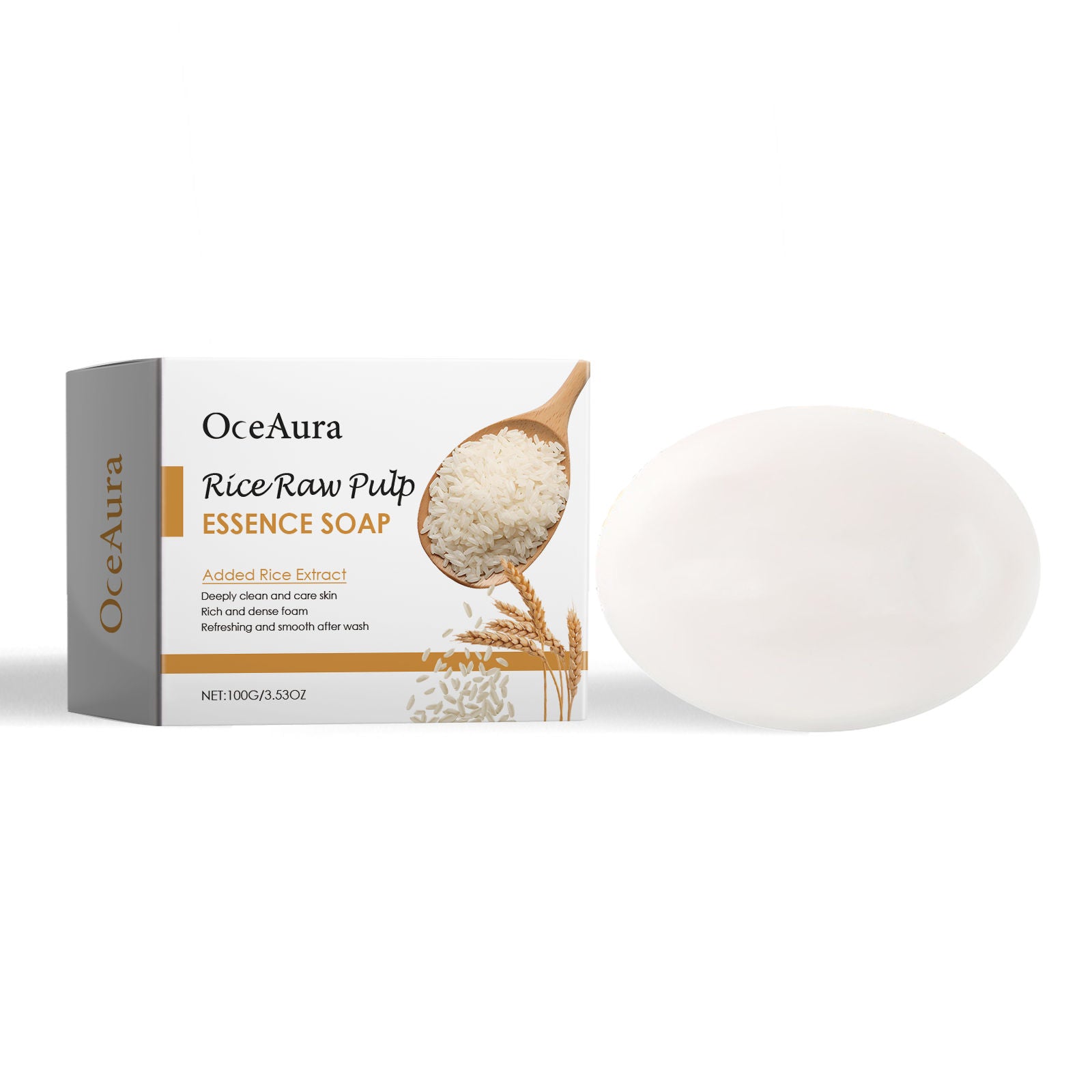 Body Cleansing Soap, Moisturizing, Refreshing, Deep Purify, Daily Skin Care ,100g
