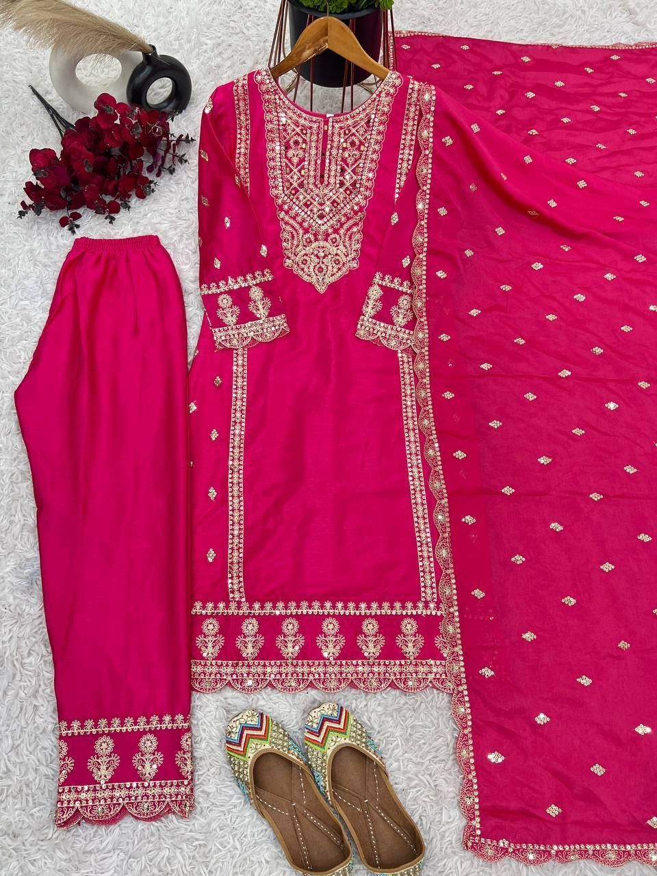 Fab Zone Festive Outfit with Dupatta