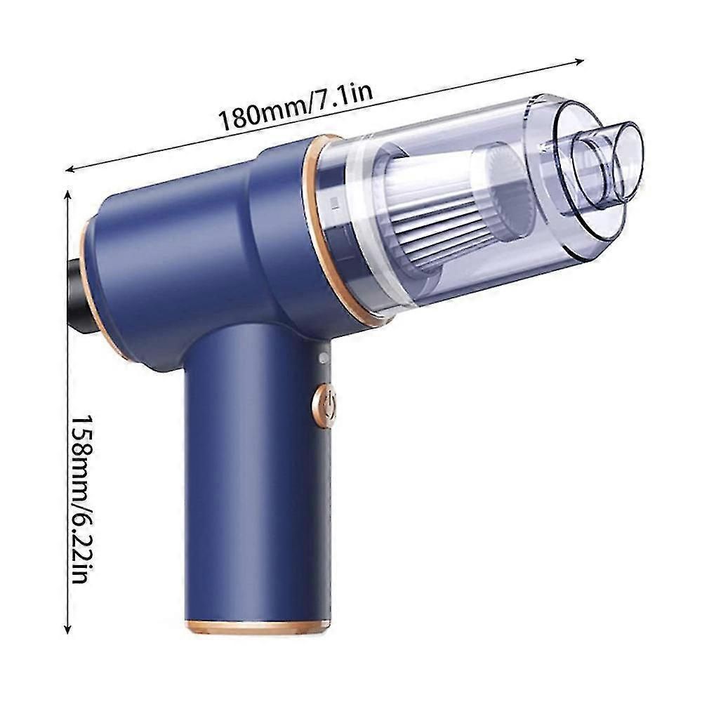 4000Pa Cordless Car Vacuum Cleaner With Blower and LED Light
