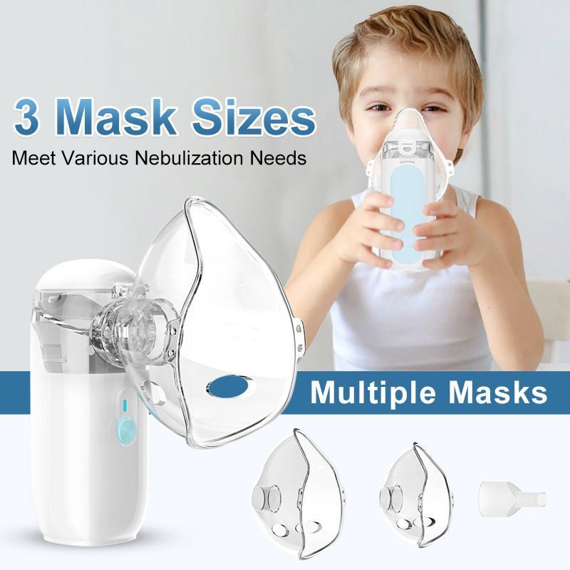 Nebulizer Non-Ventilatory Rechargeable Portable Nebulizer for Adults Kids