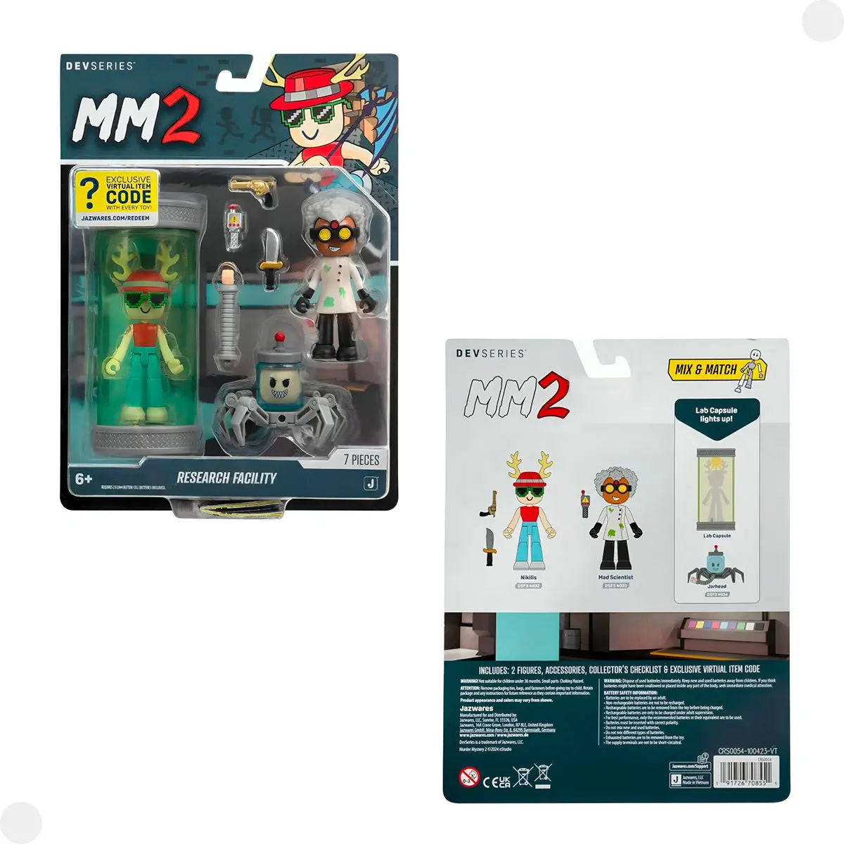 DevSeries Murder Mystery 2: Research Facility Game Pack