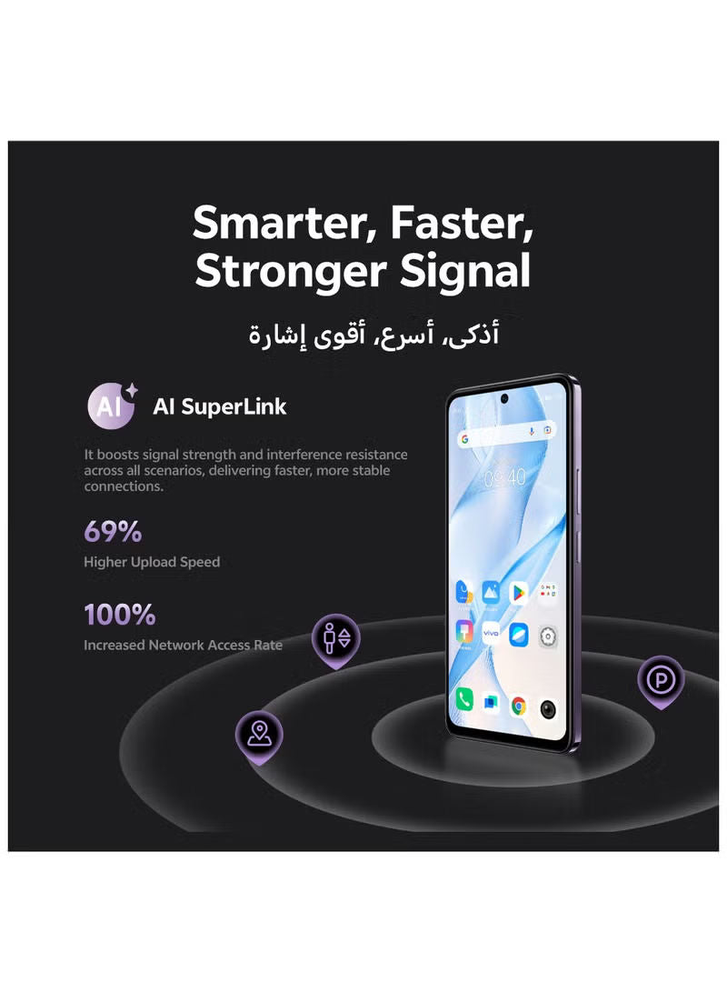 Vivo Y39 5G Dual SIM Purple 8GB RAM 256GB - Middle East Version