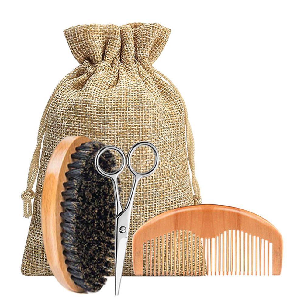 Men Beard Kit 6 In 1Natural Beard Growth Care Set Gifts For Father Boyfriend
