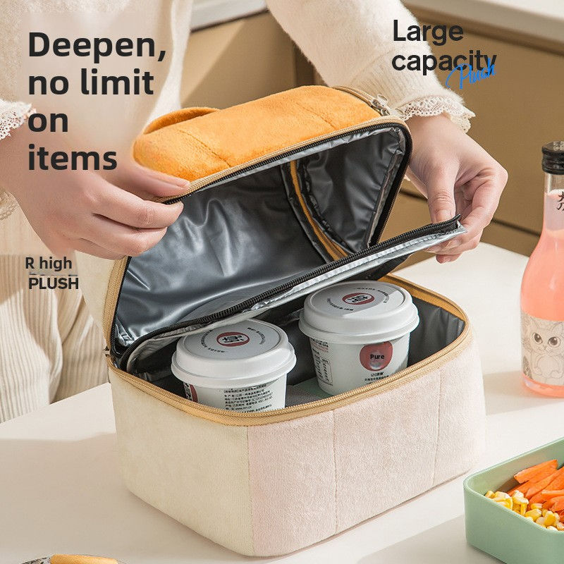 Double Layer Oxford Insulated Lunch Bag