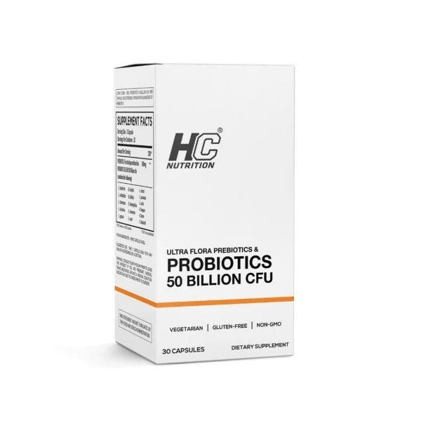 HC Nutrition Probiotics 50 Billion, 30 Capsules