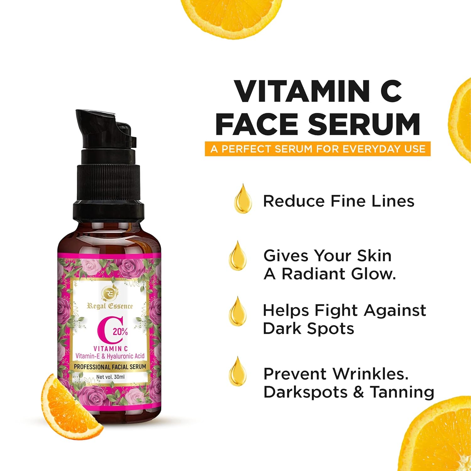 Vedapure regal essense Vitamin c face serum 30ml