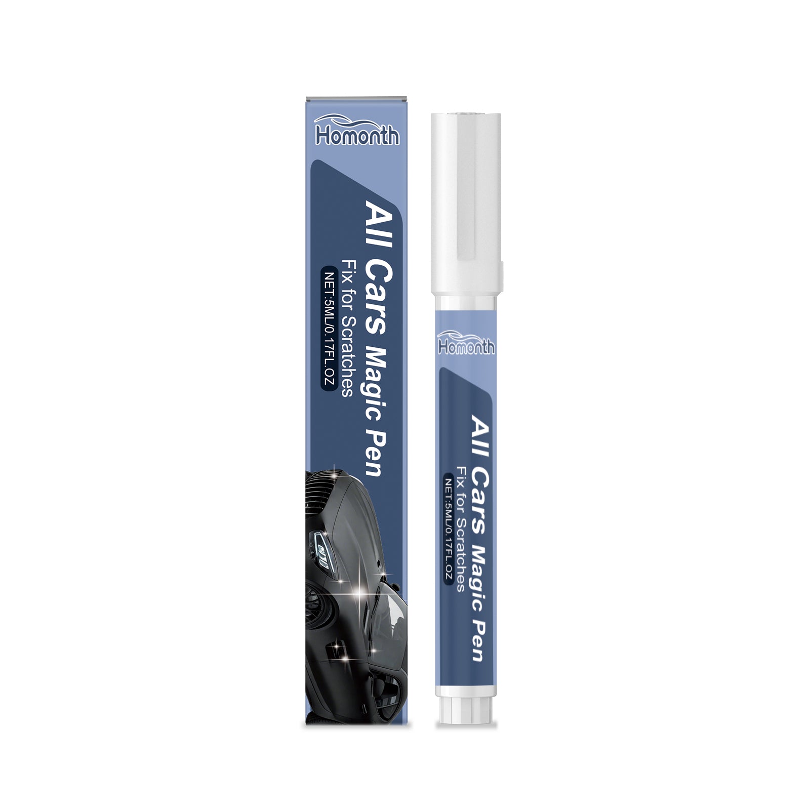 Car Paint Scratch Repair Pen, Easy Car Care, Quick Touch-Up, Blemish Remover ,5ml