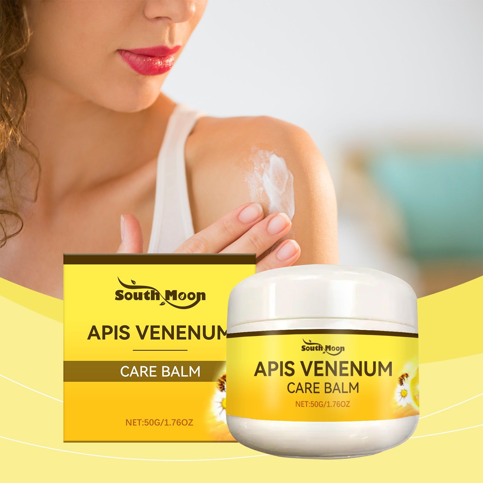 Bee Venom Skin Care Cream, Hydrating, Anti-Inflammation, Moisturizer ,50g