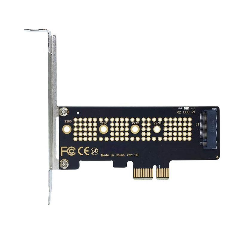 PCIE M.2 Adapter Card M.2 NVME SSD To PCIE 4.0 X1 Riser Card Desktop Hard Expansion