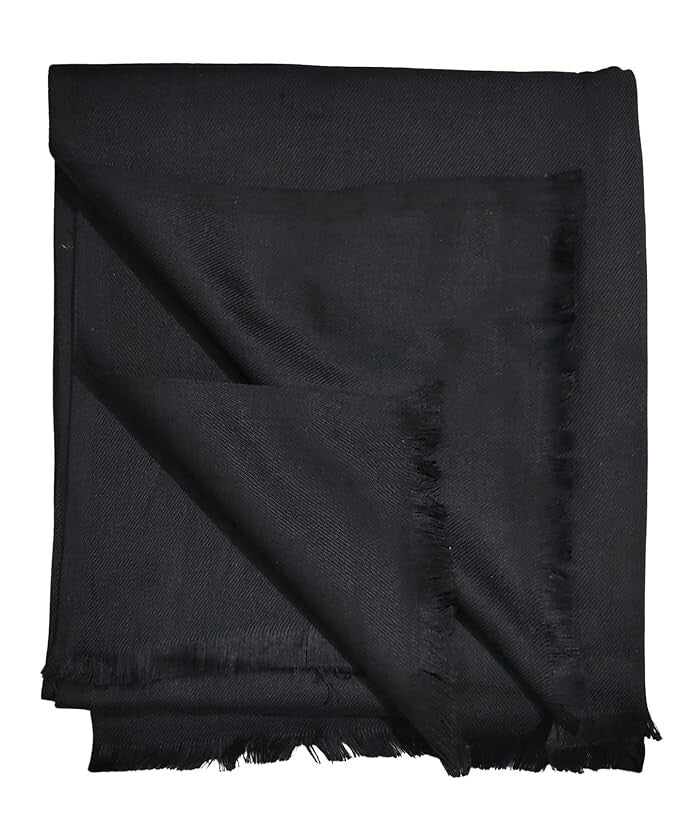 Men's Dhariwal Plain Woolen Handloom Lohi/Shawl (48" X 102")