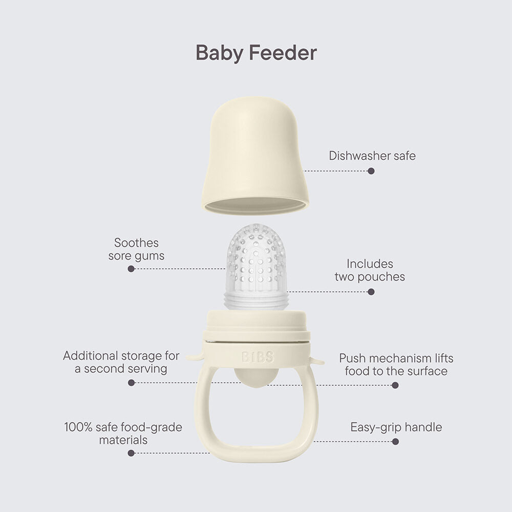 BIBS Baby Feeder (Ivory)