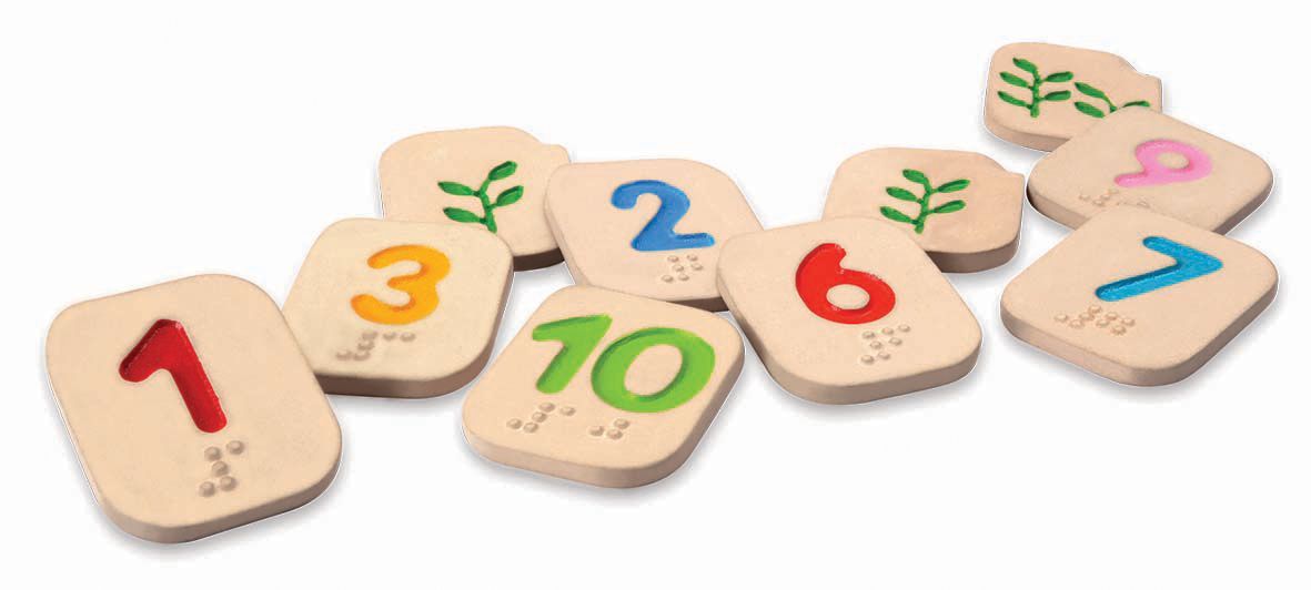 Braille Numbers 1-10