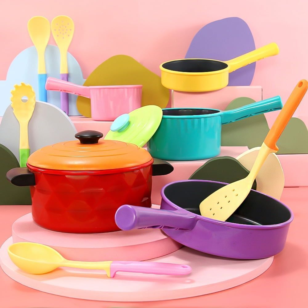 kids kitchen Toy Set Pretend Play Toys Birthday Christmas Gift for 2 3 4 Year Old Boys Girls